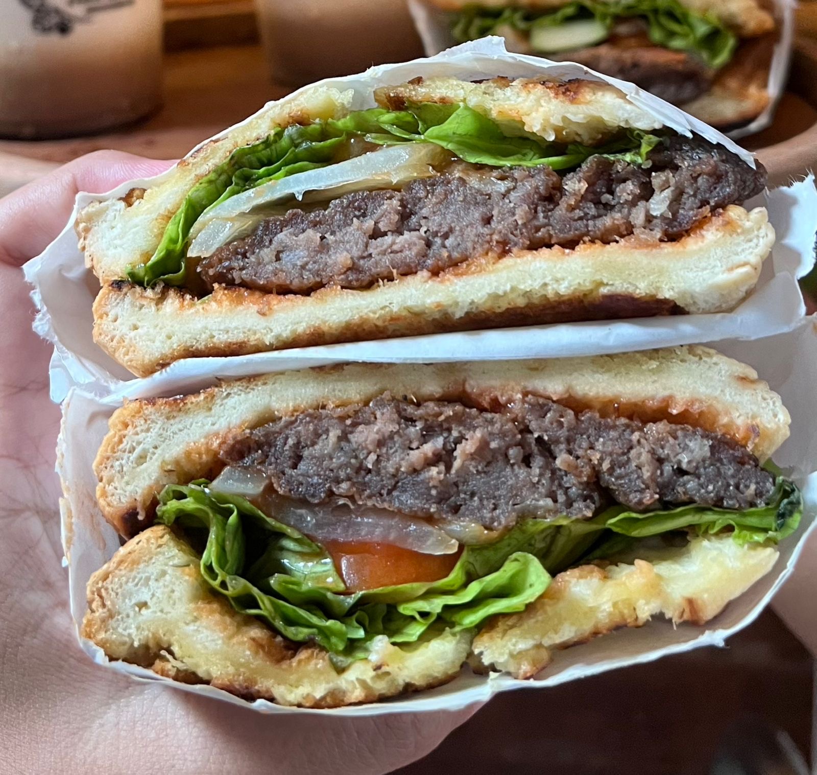 Sandwich Beef porsi kenyang